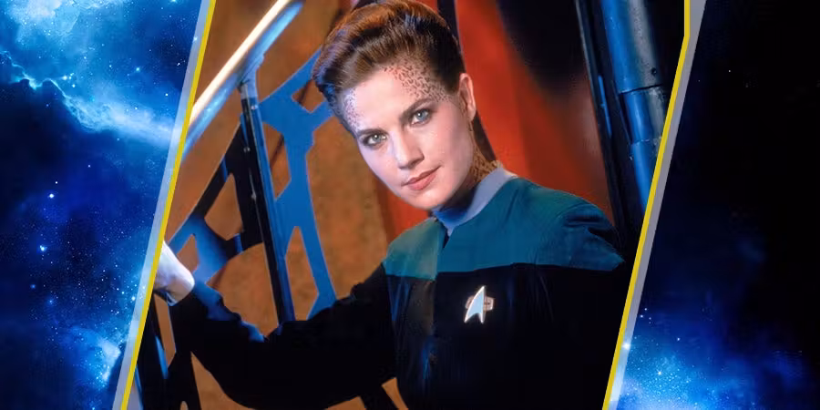 Jadzia Dax and the Dax symbiont across generations of Star Trek