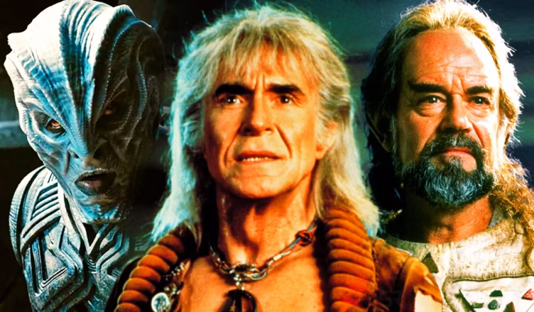 The Adversaries of Star Trek featuring Krall, Khan Noonien Singh and Sybok from across the Star Trek films
